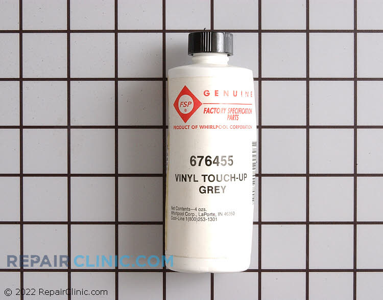 Dishwasher Rack Repair Kit or Paint WP676455 Whirlpool Rack Repair