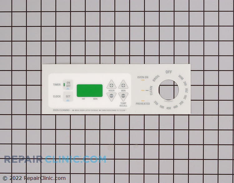 Range/Stove/Oven Overlay WB27T10200 Fast Shipping Repair Clinic
