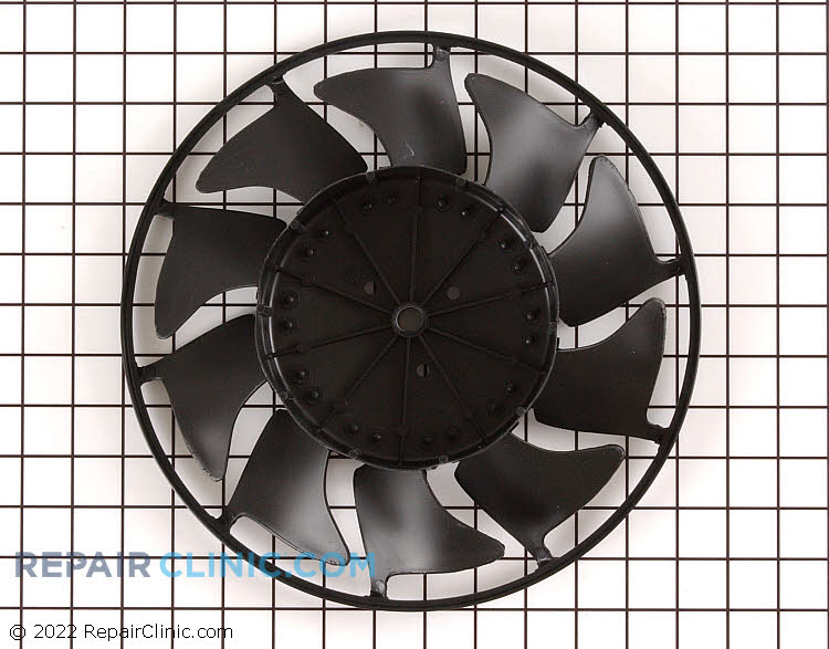 Fan blade,with clamp
