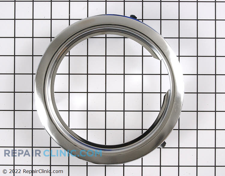 Surface burner trim ring for 6 inch burner, chrome