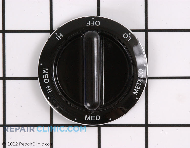 Range/Stove/Oven Control Knob WPD8598001 Fast Shipping Repair Clinic