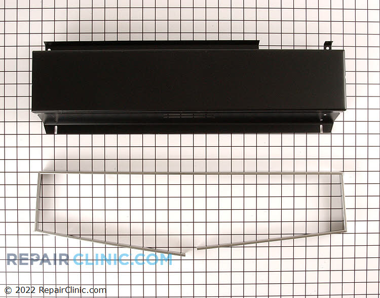 Dishwasher trim kit with booster springs, panels and all related hardware
