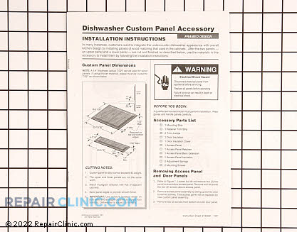 Access Panel W10505634 Alternate Product View