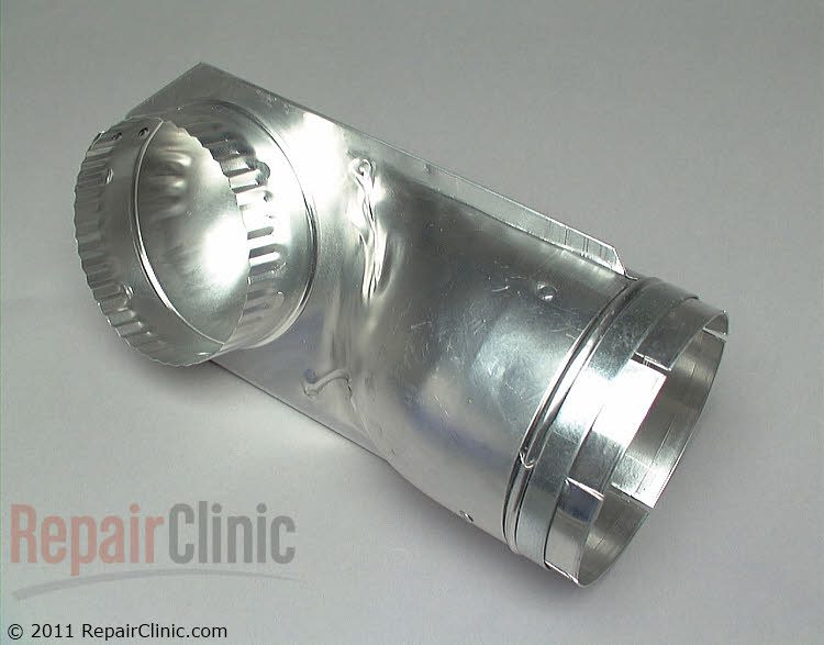 Vent elbow, 4" aluminum, thin profile with female inlet connection