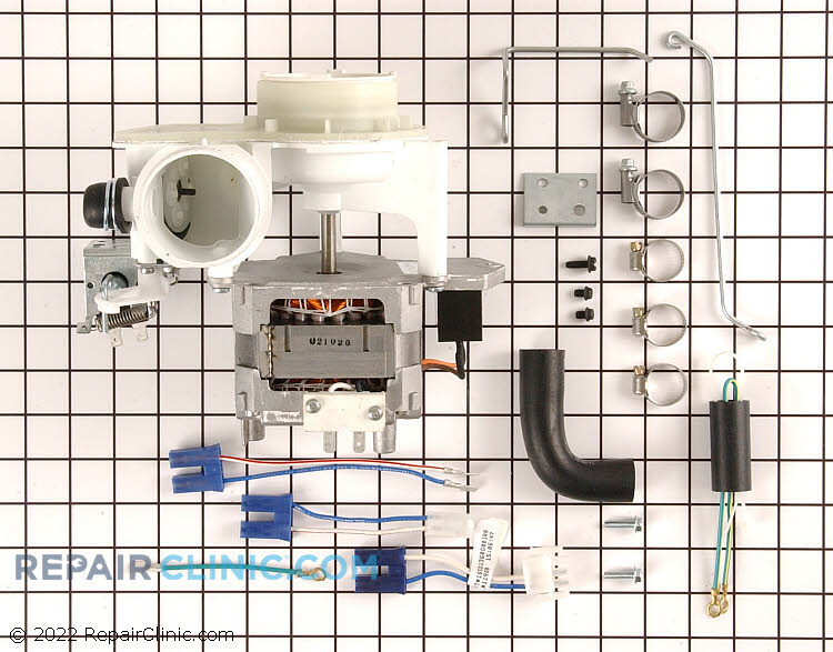 Dishwasher Pump and Motor Assembly 