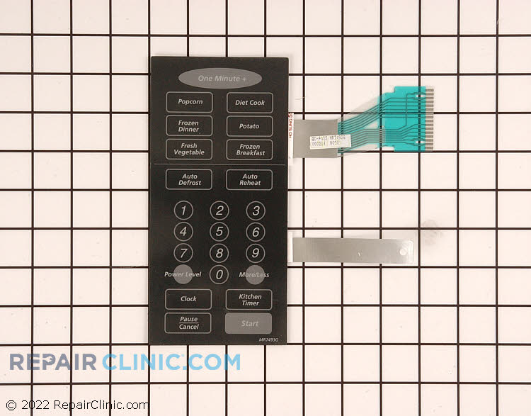 Microwave Touchpad DE3410207W Fast Shipping Repair Clinic