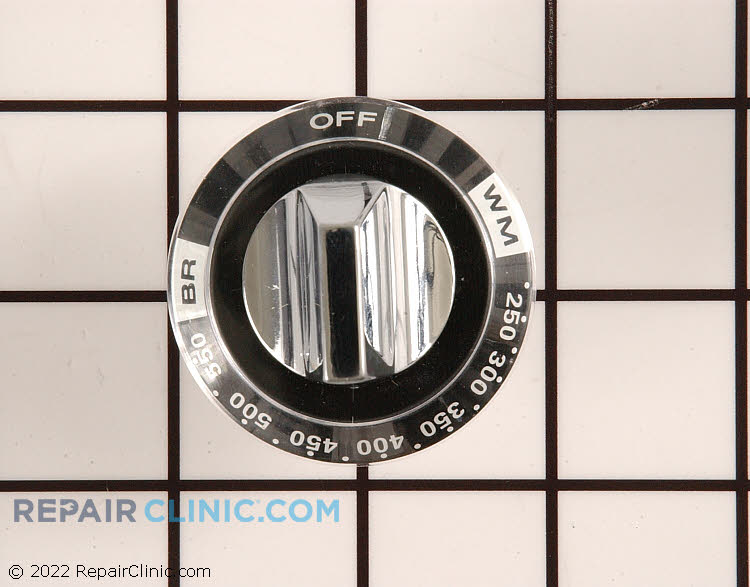 Range/Stove/Oven Thermostat Knob W11027451 Fast Shipping Repair Clinic