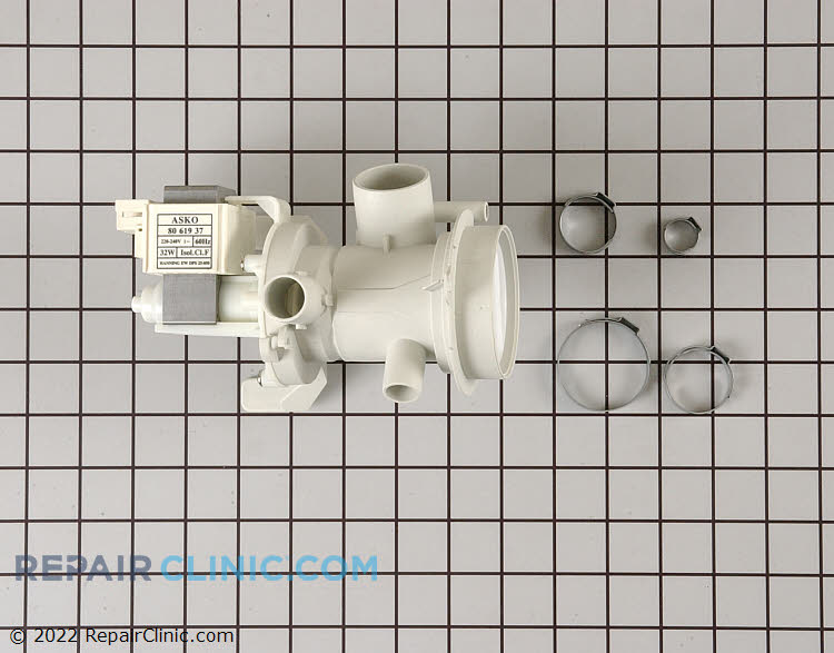 ASKO Washer Drain Pump  8801264  now 441828 was 233081 88 012 64 ASKO NEW OEM