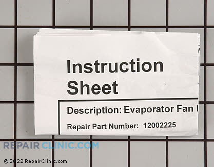 Evaporator Fan Motor 12002225 Alternate Product View