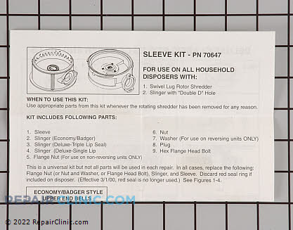 Seal Kit 4211578 Alternate Product View