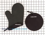 Silicone Mitt and Hot Pad - Part # 1064940 Mfg Part # GMBLKEC