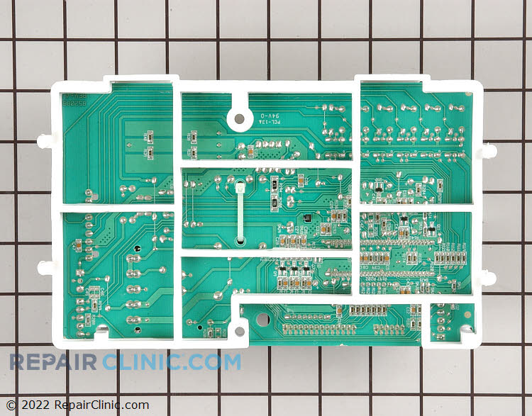 Machine control board.  NOTE: This part is often misdiagnosed and may require some electrical testing with a voltage meter to determine if it is defective.