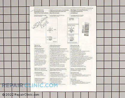 Manuals, Care Guides & Literature 23230262N005 Alternate Product View