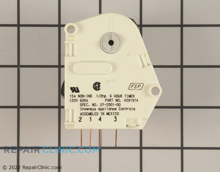 WP4391974 Defrost Timer