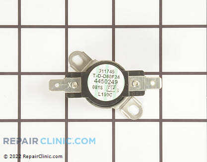 Thermal Fuse WP4450249 Alternate Product View