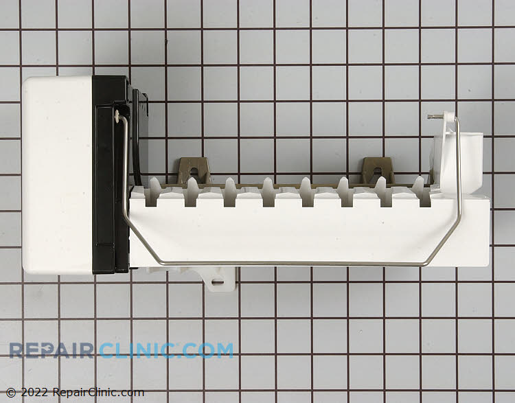 Refrigerator add-on icemaker kit with 4 wire flat connector and harness  for freezer. This kit includes the icemaker, ice bin, inlet valve, fill tube, and hardware. *For 4 wire 8 terminal IM see Recommended Parts.