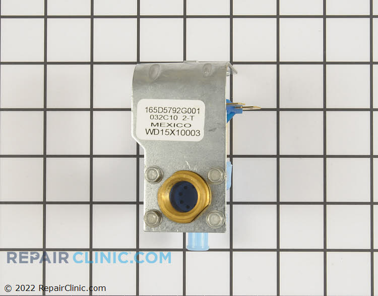 Water Inlet Valve WD15X10003 Fast Shipping Repair Clinic