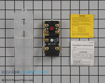 Temperature Control Thermostat WP66001254 Alternate Product View