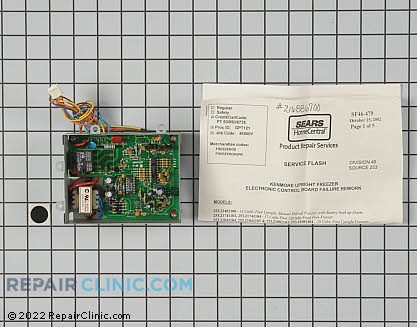 Main Control Board 216885800 Alternate Product View