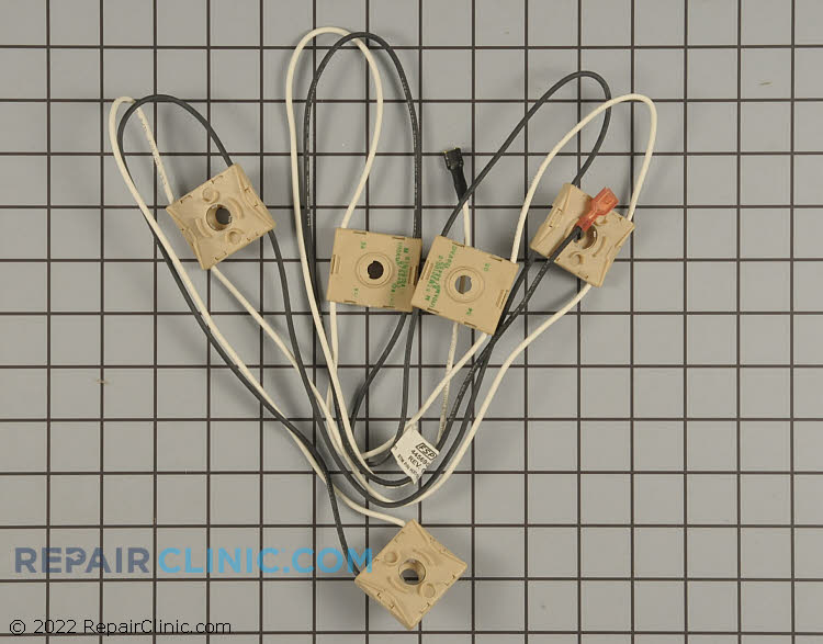 Range/Stove/Oven Spark Ignition Switch and Harness WP4456901 Whirlpool Spark Ignition Switch