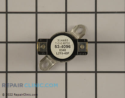 High Limit Thermostat WP31001689 Alternate Product View