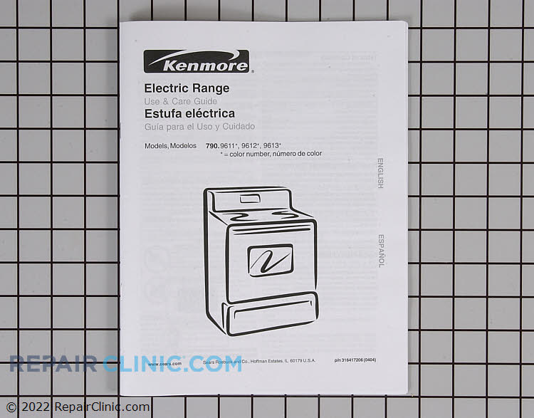 Manual 316417206 Alternate Product View