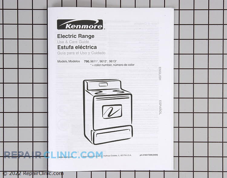 Manual 316417206 Alternate Product View