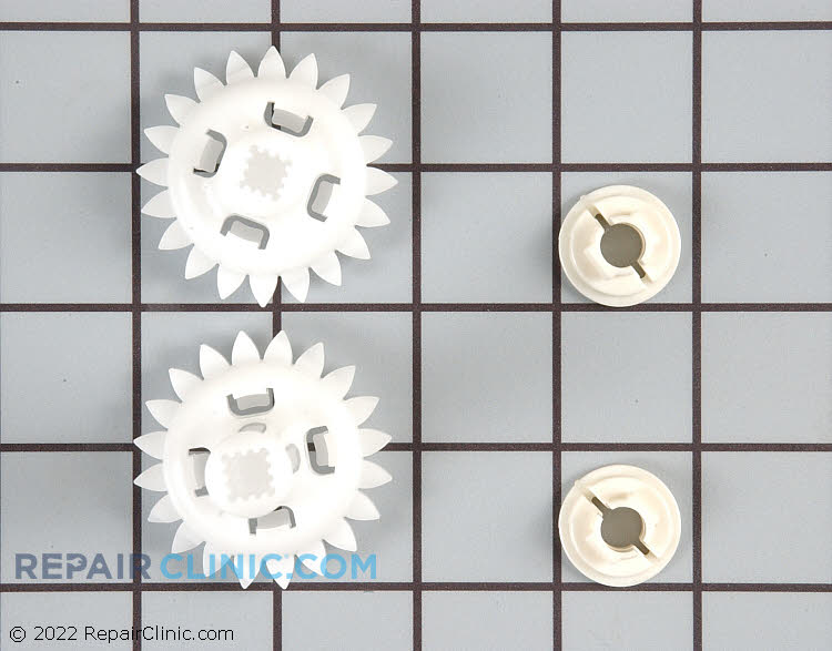 Refrigerator Drawer Glide Gear 12002497 Fast Shipping Repair Clinic