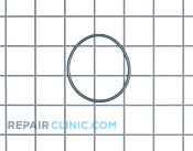 OEM Frigidaire 134372200 Washer Overflow Tube O-Ring