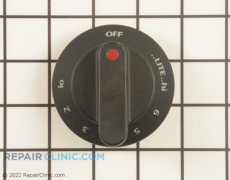 318341400 ELECTROLUX FRIGIDAIRE Range surface burner knob 