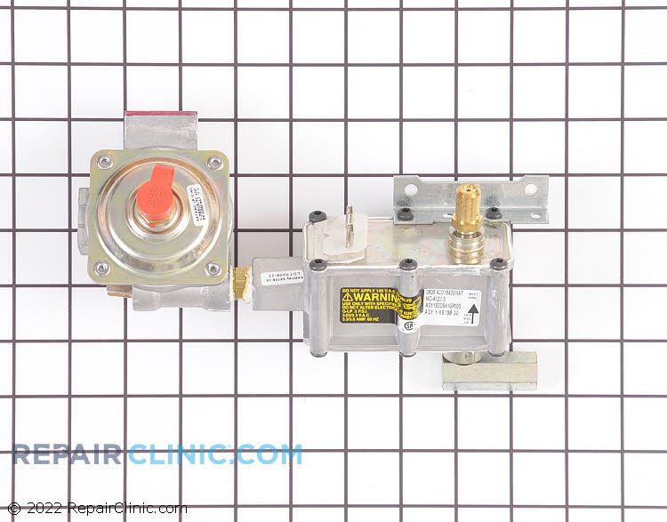 WB19K10043 GE Range Gas Valve Assembly WB19K10017 