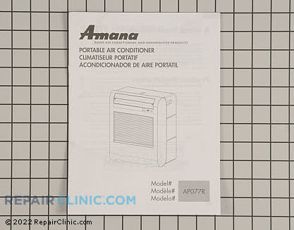 Owner's Manual AC-9999-55 Alternate Product View