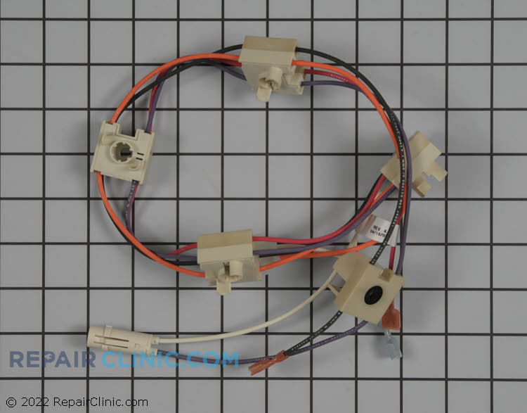 Range/Stove/Oven Spark Ignition Switch and Harness WB18T10387 Fast Shipping Repair Clinic