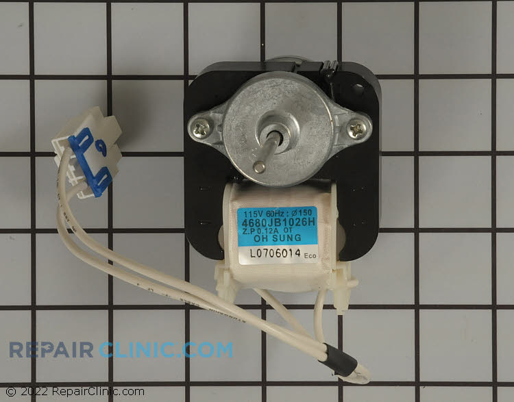 Refrigerator Fan Motor - 4680JB1026H | Fast Shipping - RepairClinic.com