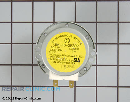Turntable Motor 6549W1S011B Alternate Product View