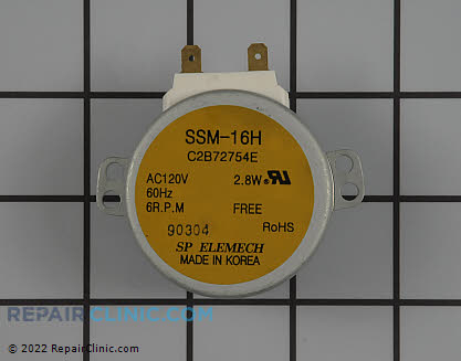Turntable Motor 6549W1S013A Alternate Product View