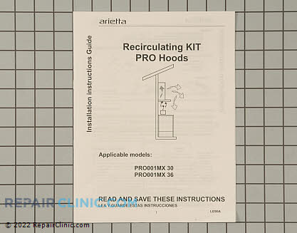 Recirculating Vent Kit KIT01940 Alternate Product View