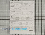 Tech Sheet - Part # 1422684 Mfg Part # 8535451