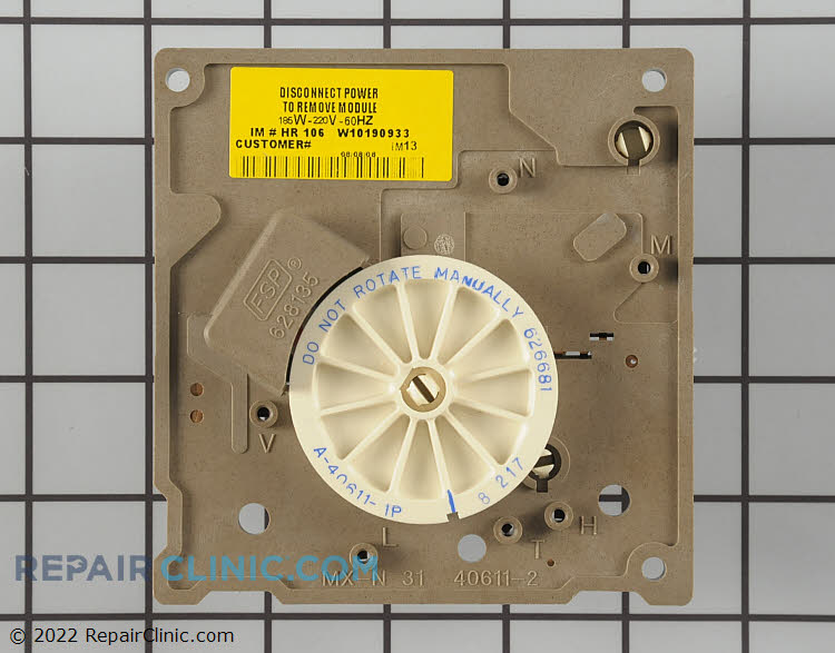 ice maker module replacement