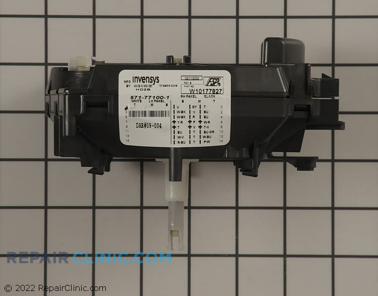 Genuine OEM Whirlpool Washer WPW10177827 Timer A106 for sale online 