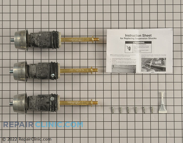 Washer/Dryer Combo Suspension Rod WH17X10017 Fast Shipping Repair