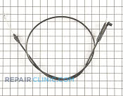 Brake Cable - Part # 1617207 Mfg Part # 115-8437