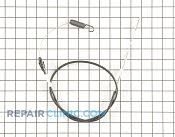 Traction Control Cable - Part # 1617206 Mfg Part # 115-8435