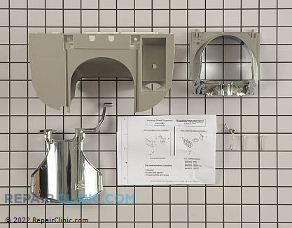 Dispenser Housing WR49X10231 Alternate Product View