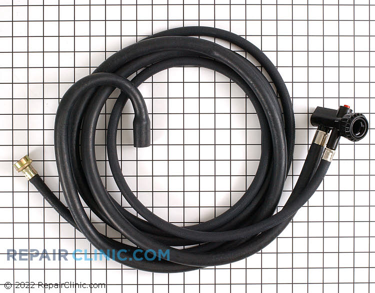 Drain and fill hose assembly for portable dishwasher - Item Number WPW10273574