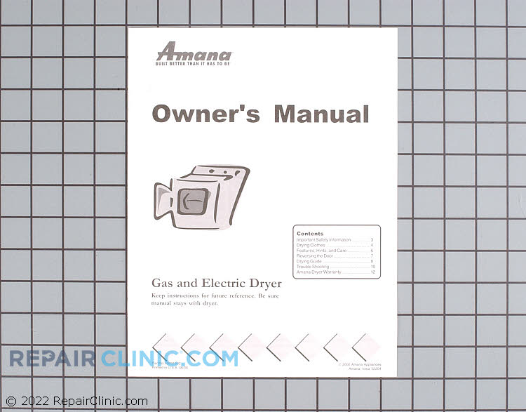40124301 Owner's Manual