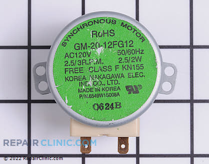 Turntable Motor 6549W1S018C Alternate Product View