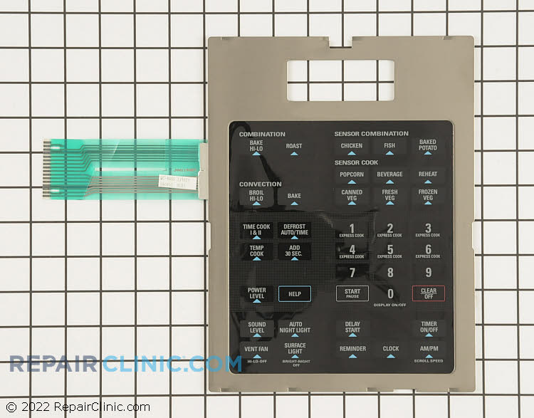 WB27X10228 Touchpad and Control Panel