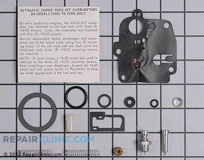 Carburetor Repair Kit 494623 Alternate Product View