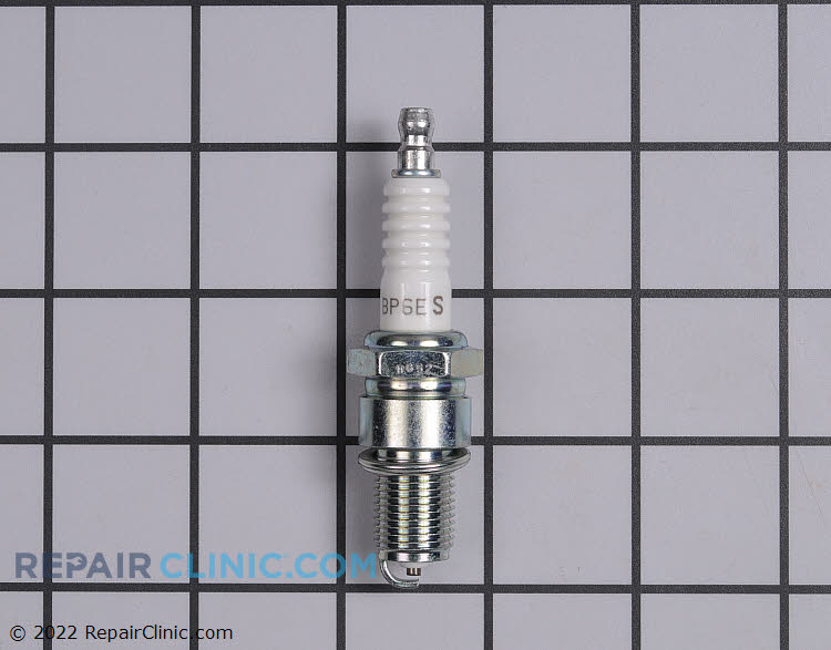 Small engine NGK spark plug (BPR6ES). If the engine does not start, the spark plug may be defective. The spark plug should be replaced periodically during regular maintenance.